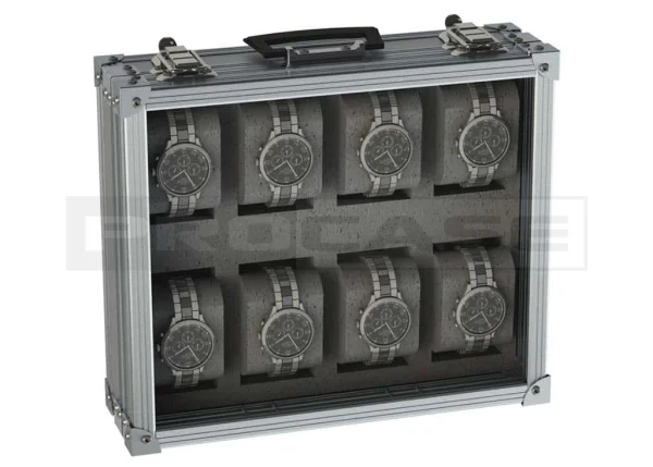 Алюминиевые кейсы с прозрачной крышкой